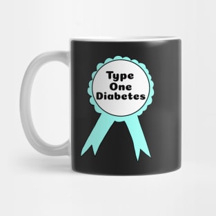 T1D Ribbon - Light Blue Mug